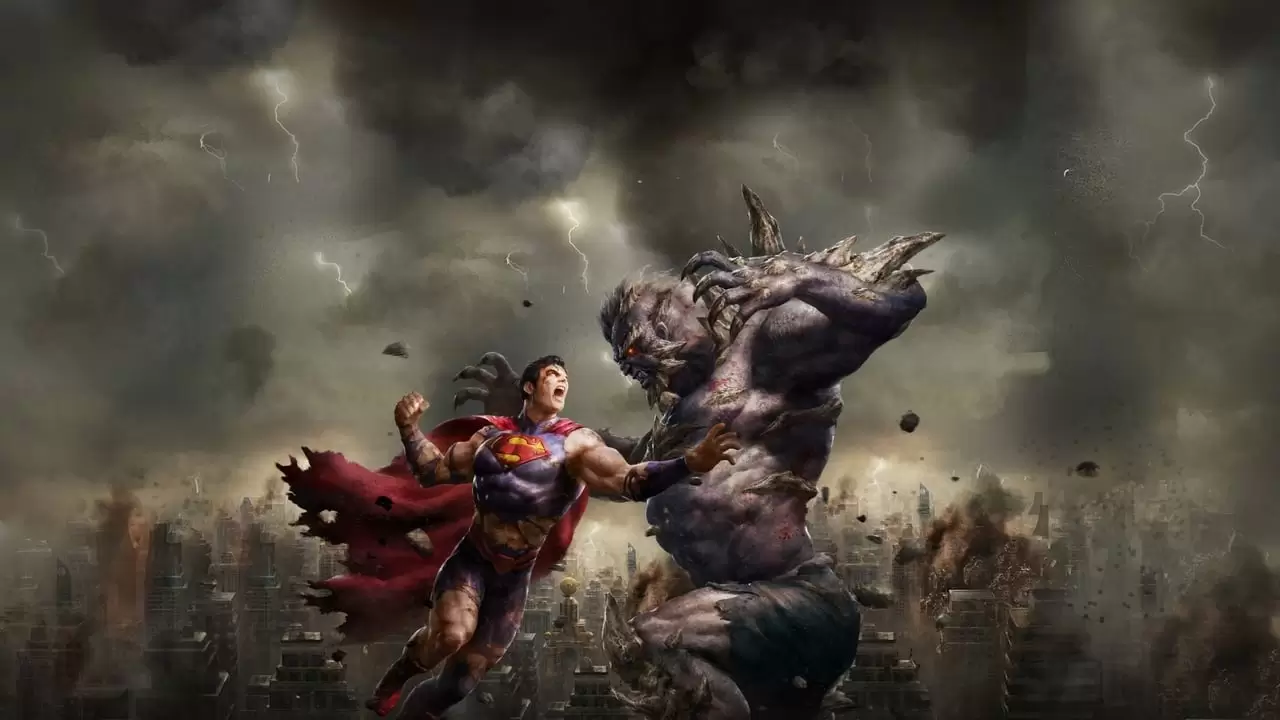 The Death of Superman Backdrop