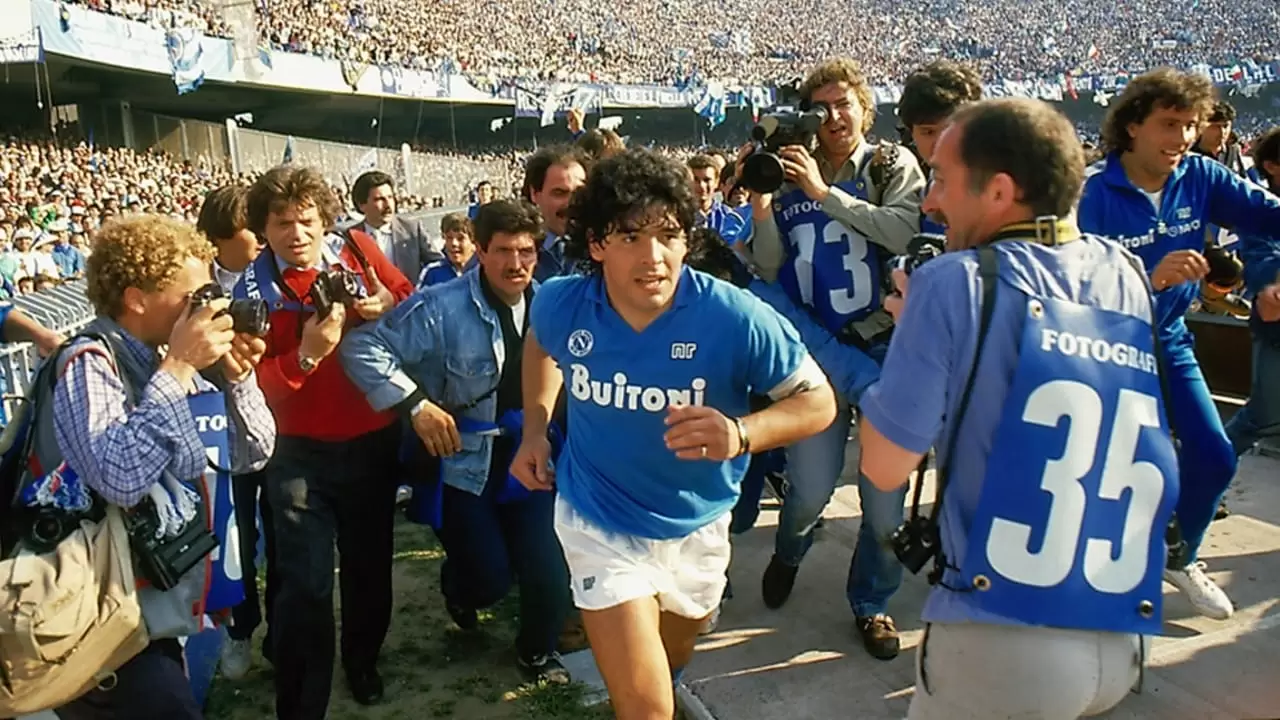 Diego Maradona Backdrop