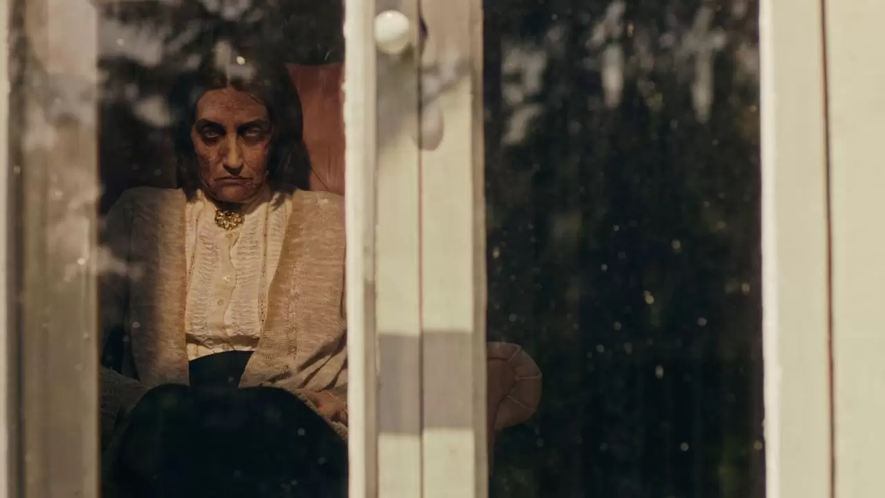 The Witch in the Window Backdrop