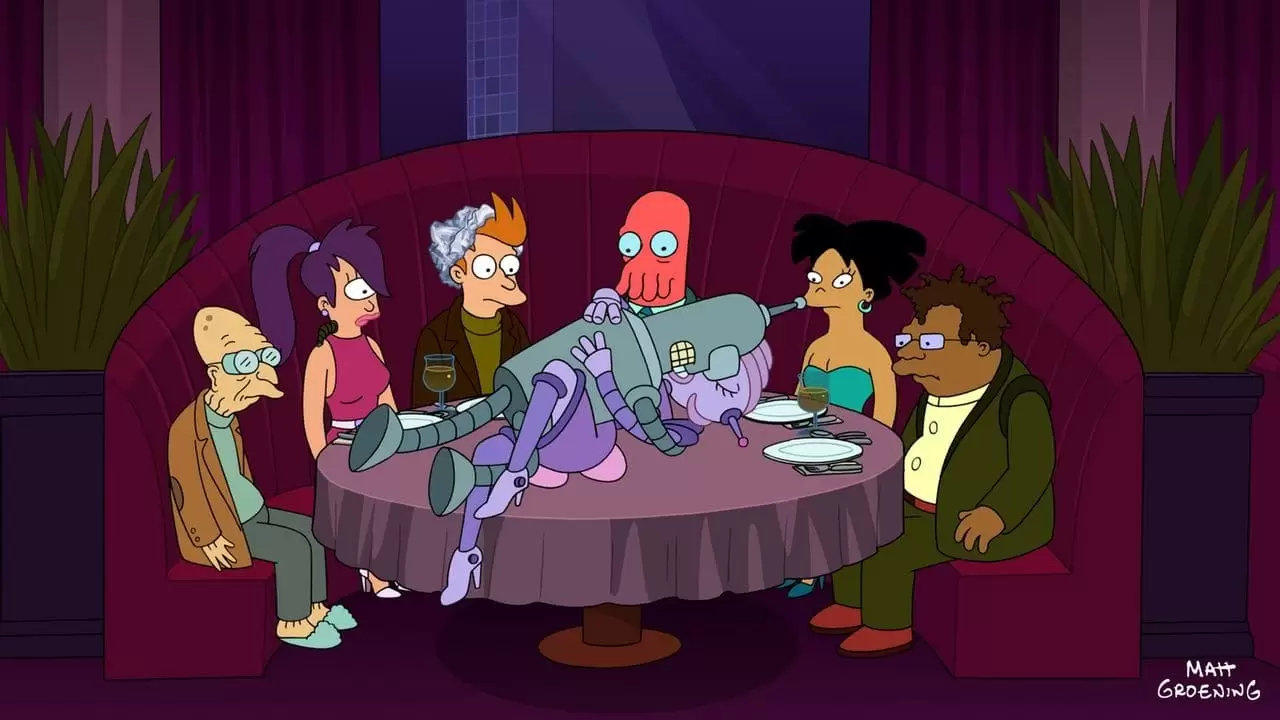 Futurama: Into the Wild Green Yonder Backdrop
