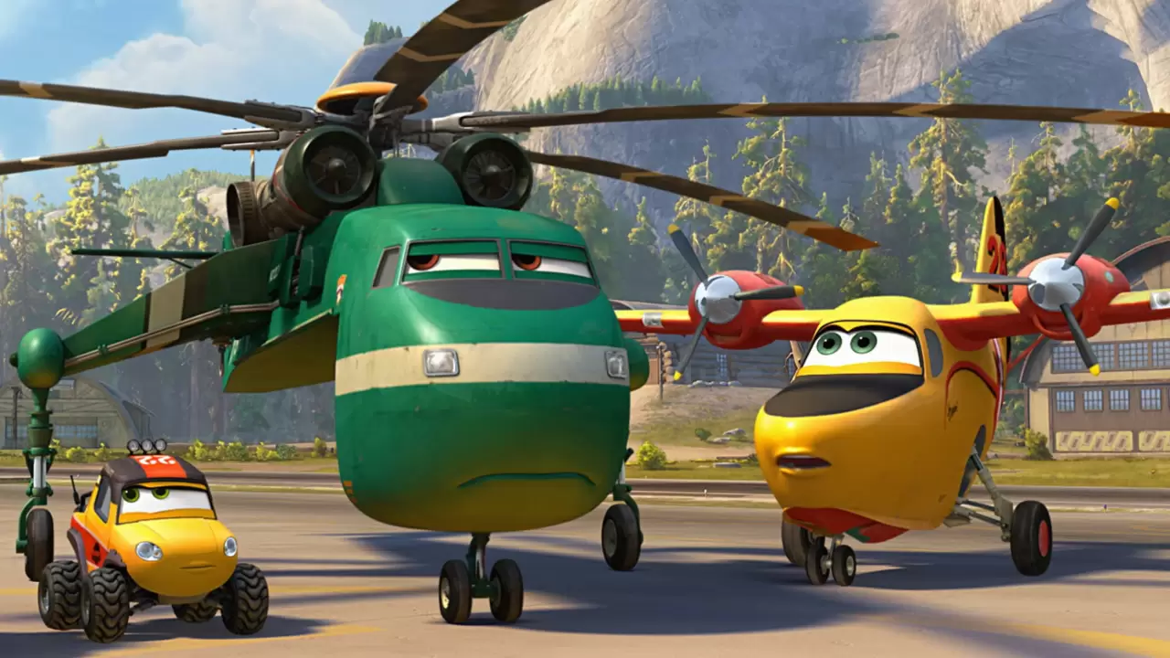 Planes: Fire & Rescue Backdrop