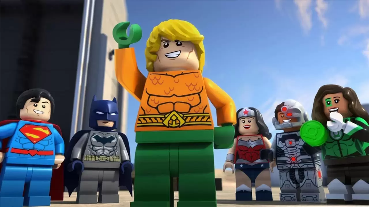 LEGO DC Comics Super Heroes: Aquaman - Rage of Atlantis Backdrop