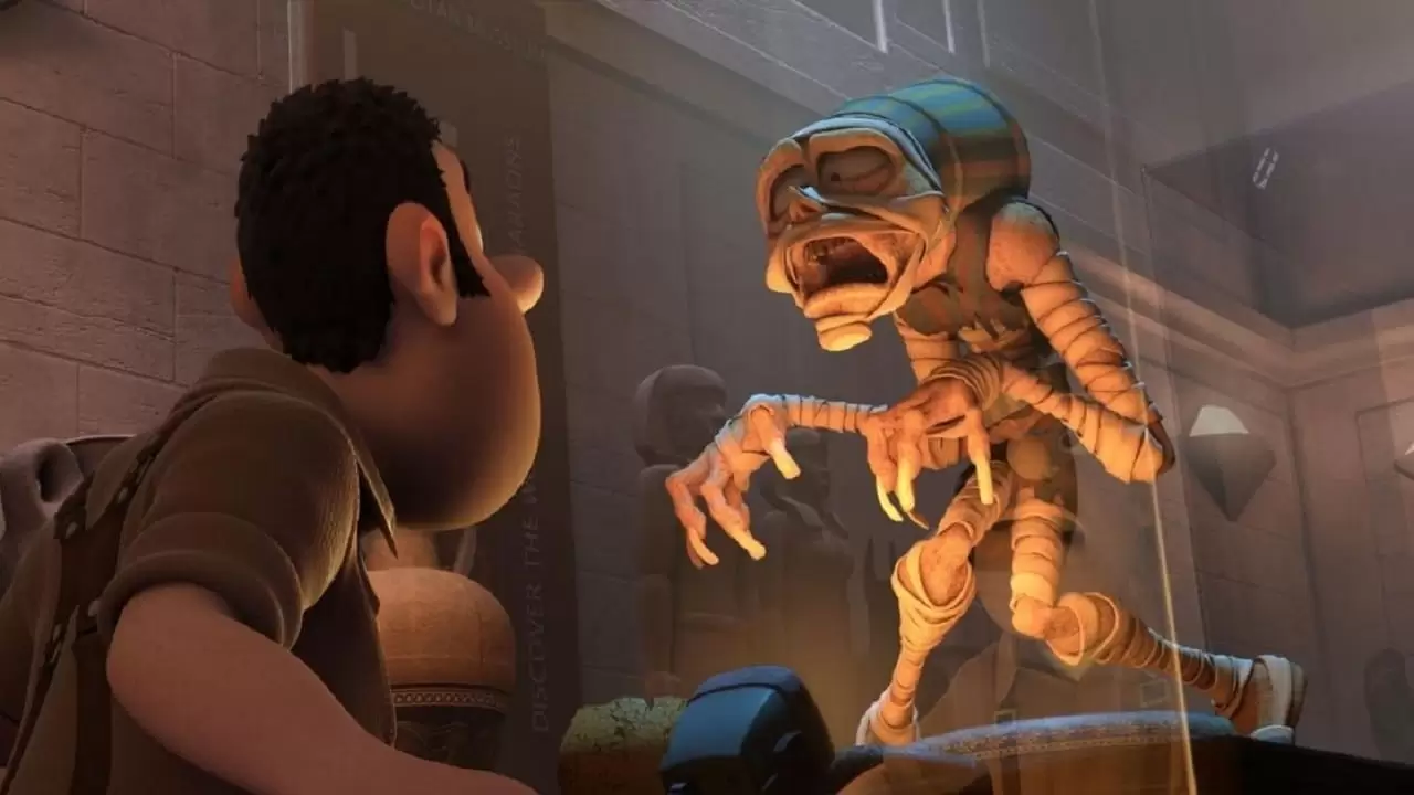 Tad, the Lost Explorer, and the Secret of King Midas Backdrop