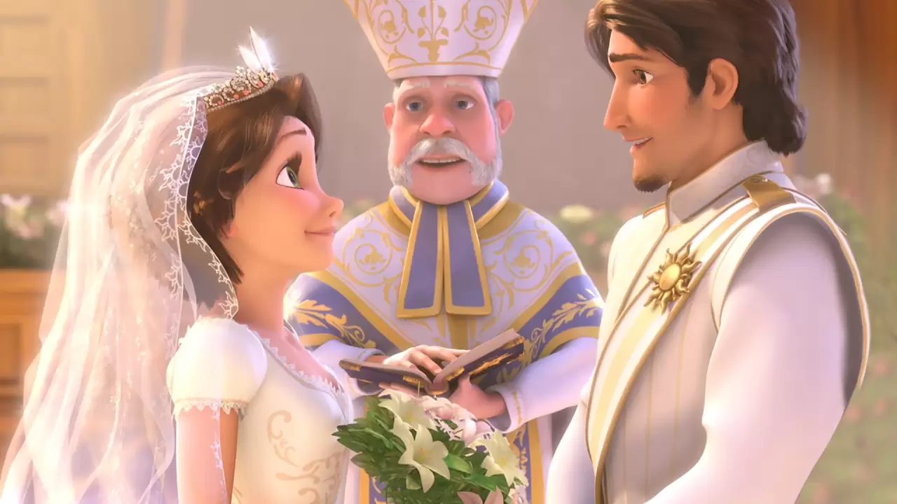 Tangled Ever After Backdrop