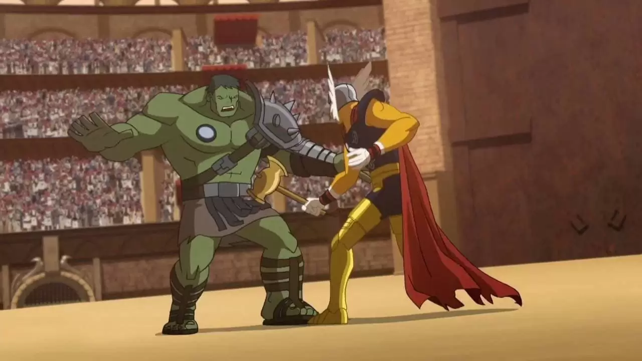 Planet Hulk Backdrop