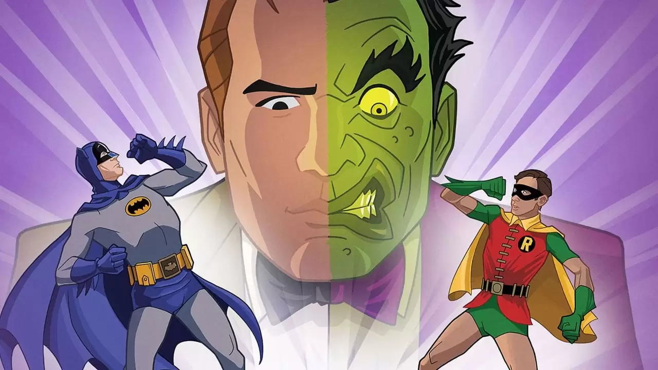 Batman vs. Two-Face Backdrop