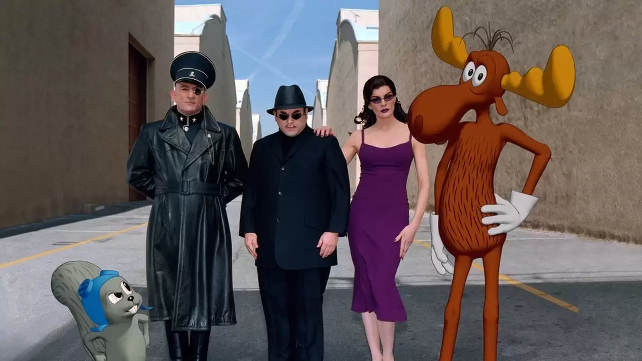 The Adventures of Rocky & Bullwinkle Backdrop