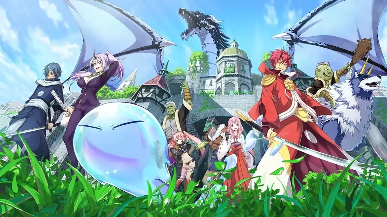 That Time I Got Reincarnated as a Slime the Movie: Scarlet Bond Backdrop