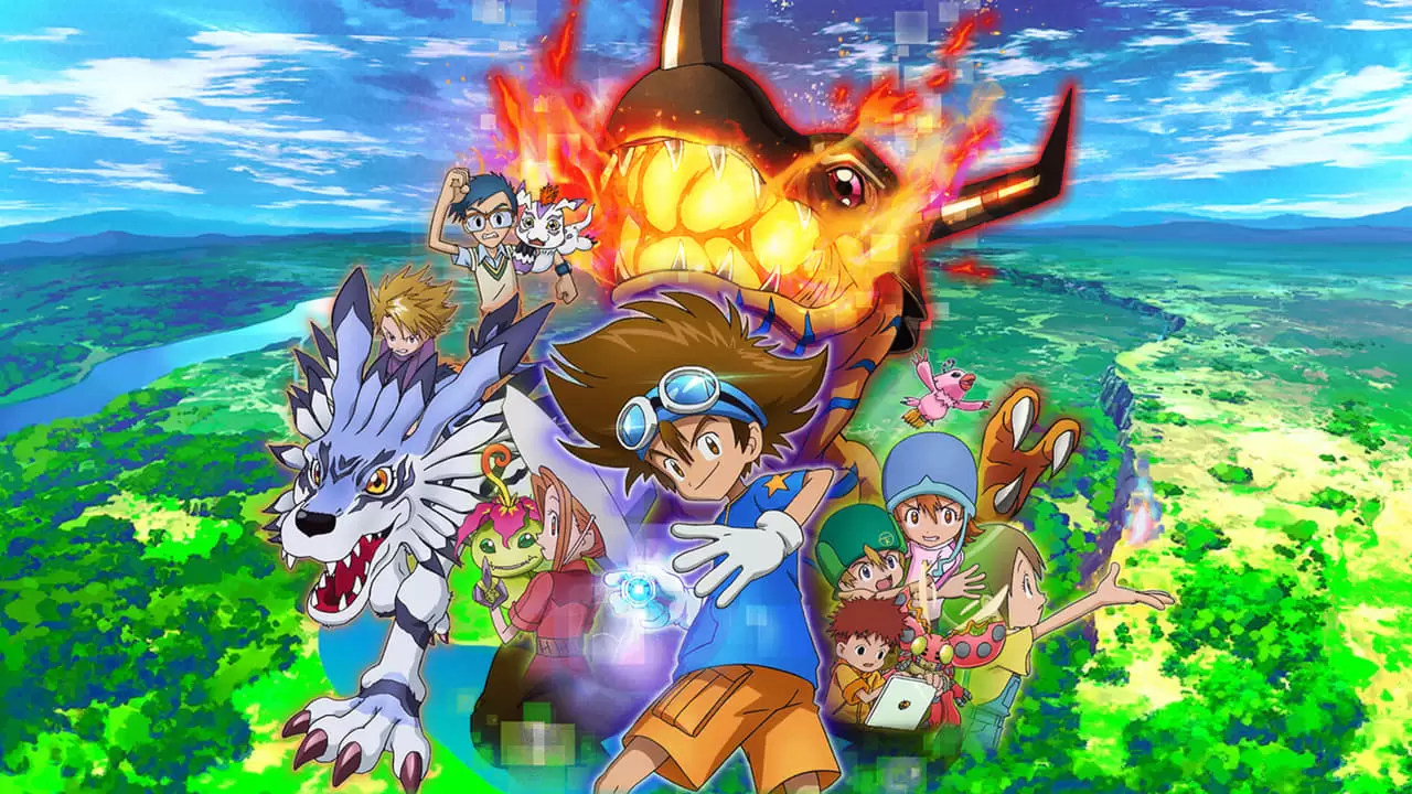 Digimon Adventure Backdrop