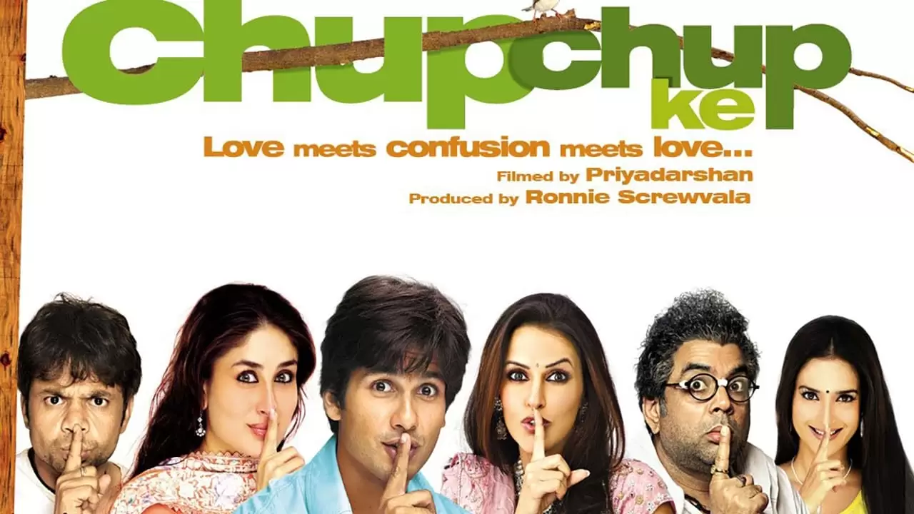 Chup Chup Ke Backdrop