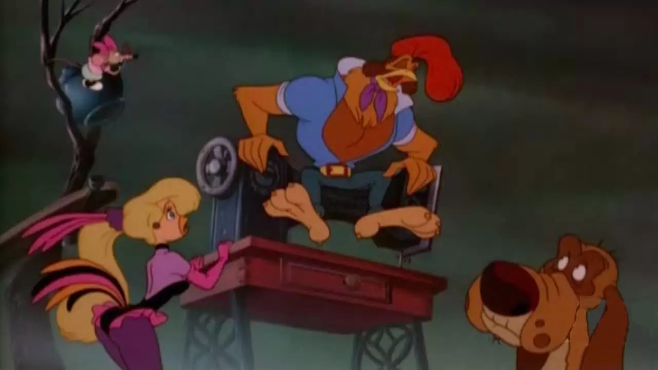 Rock-A-Doodle Backdrop