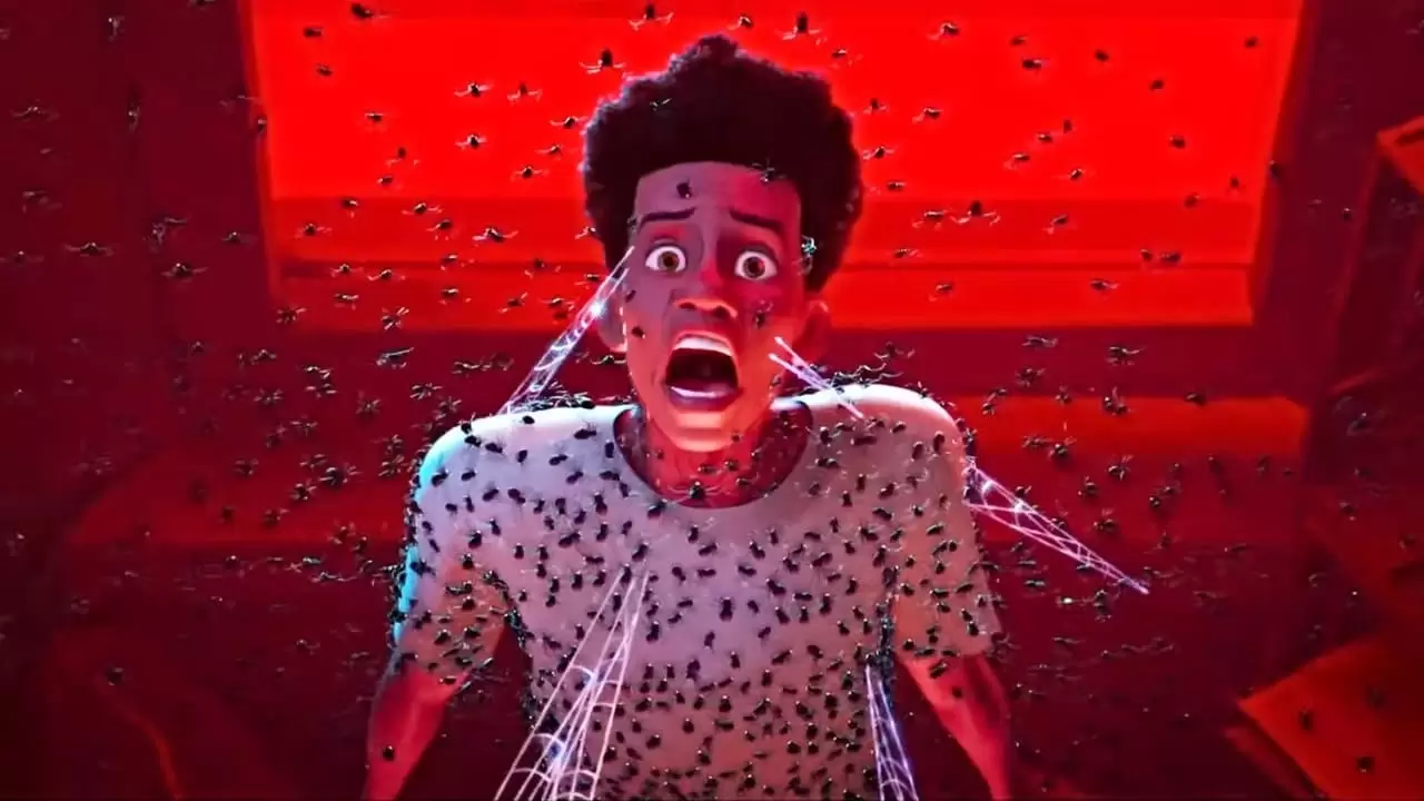 The Spider Within: A Spider-Verse Story Backdrop