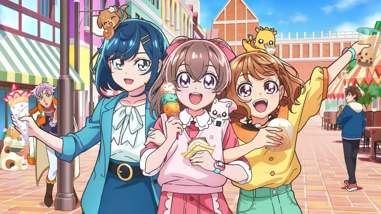 Delicious Party Pretty Cure Backdrop