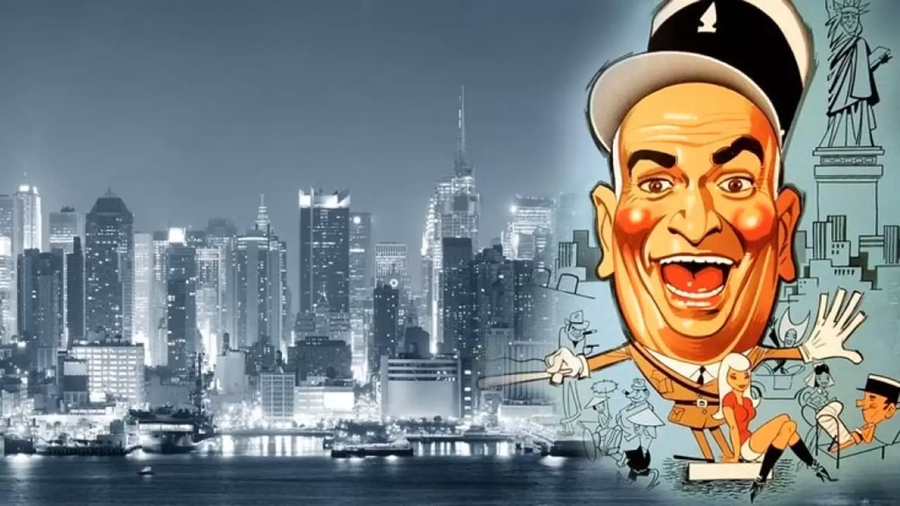 The Gendarme in New York Backdrop