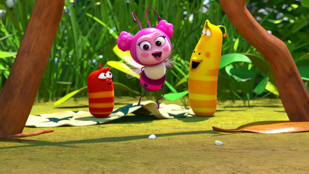 Larva Family Backdrop