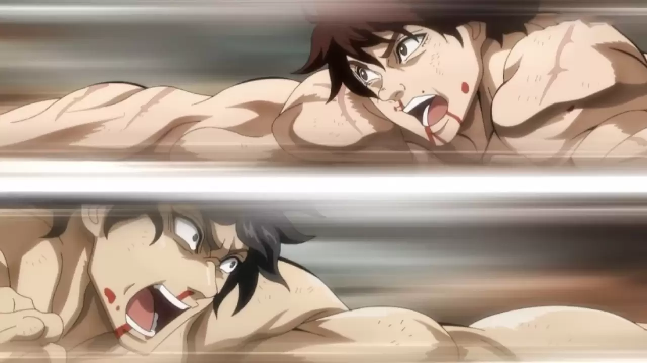 Baki Hanma VS Kengan Ashura Backdrop