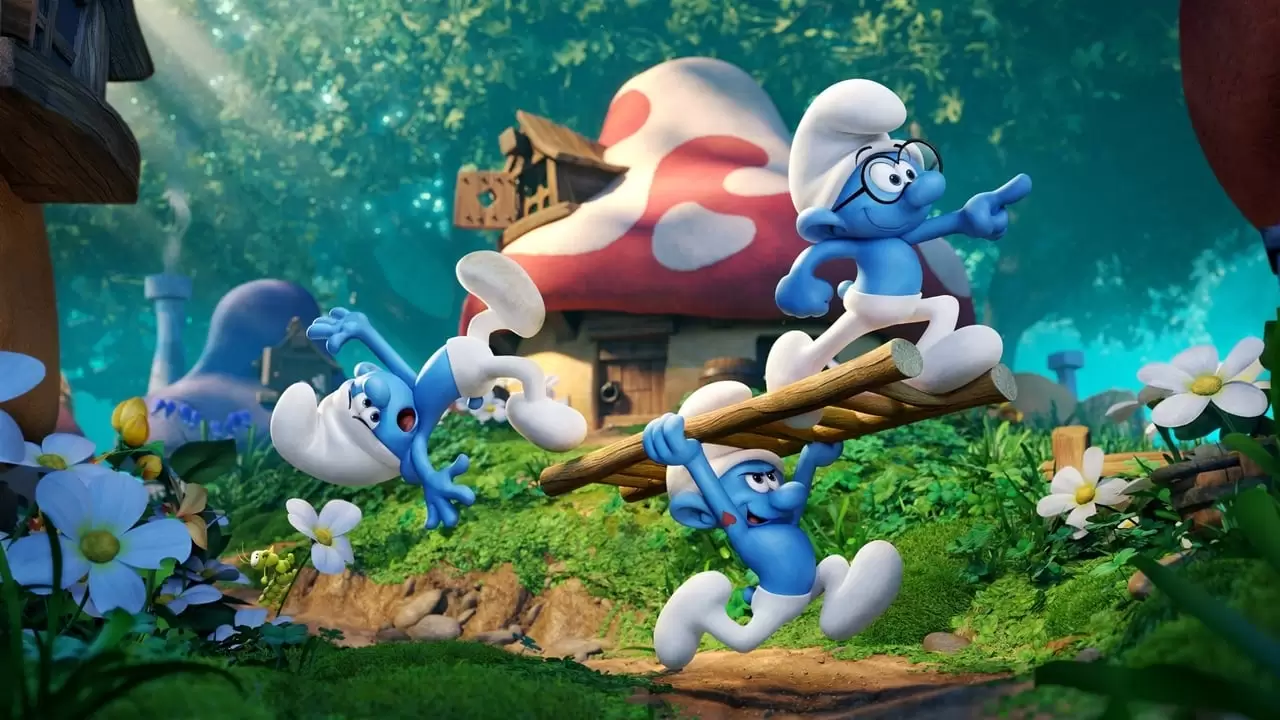 Smurfs: The Lost Village Backdrop