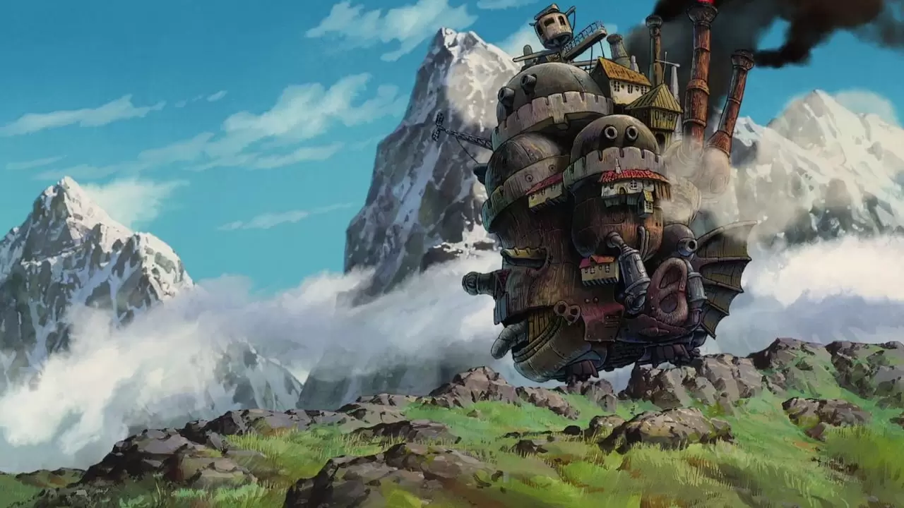 Howl's Moving Castle Backdrop