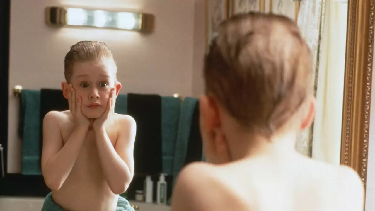 Home Alone Backdrop