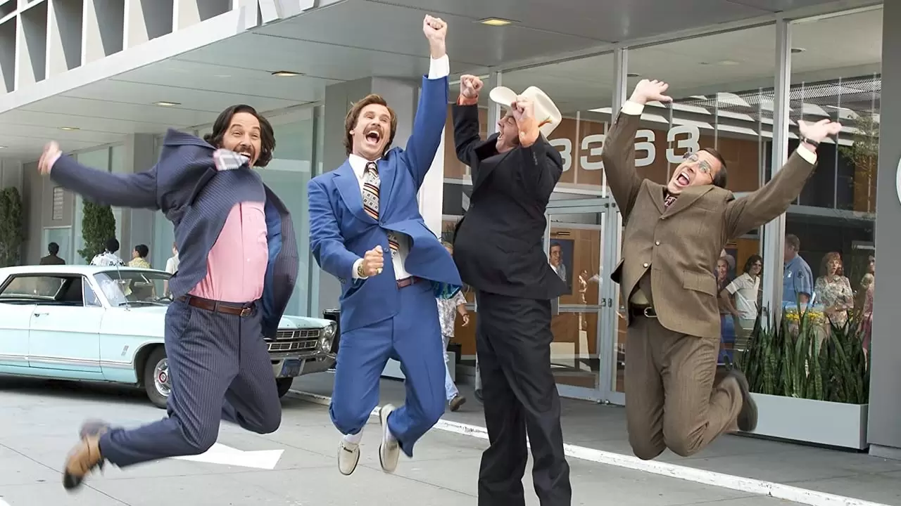 Anchorman: The Legend of Ron Burgundy Backdrop