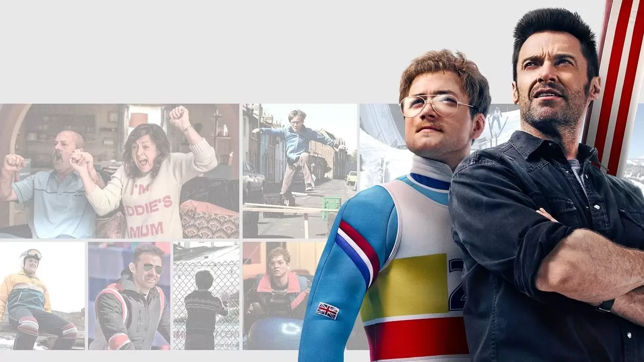 Eddie the Eagle Backdrop