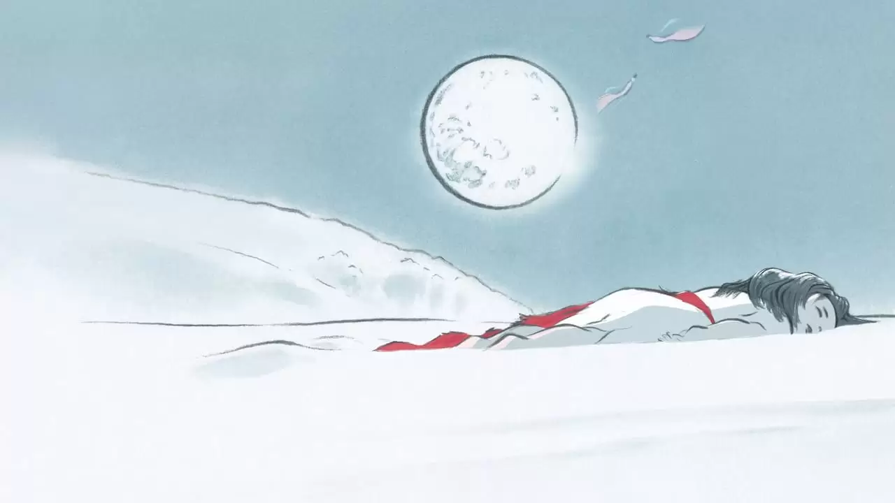 The Tale of The Princess Kaguya Backdrop