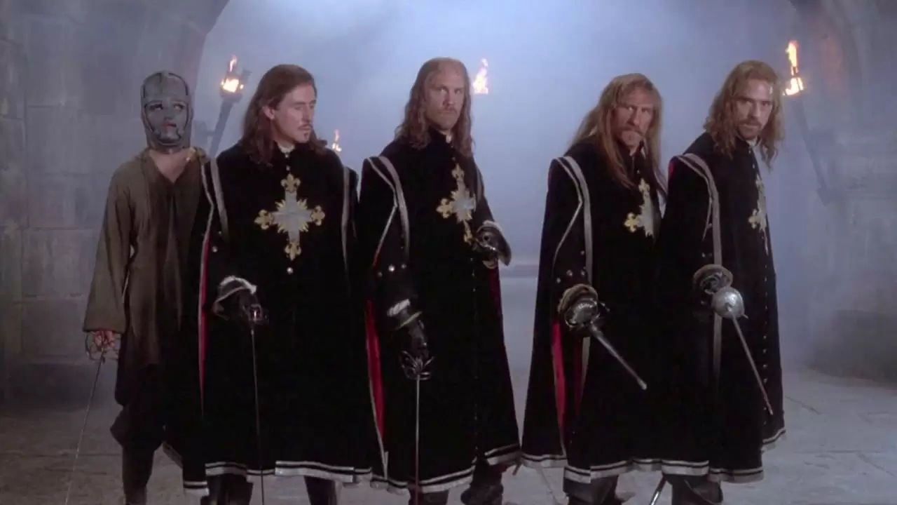 The Man in the Iron Mask Backdrop
