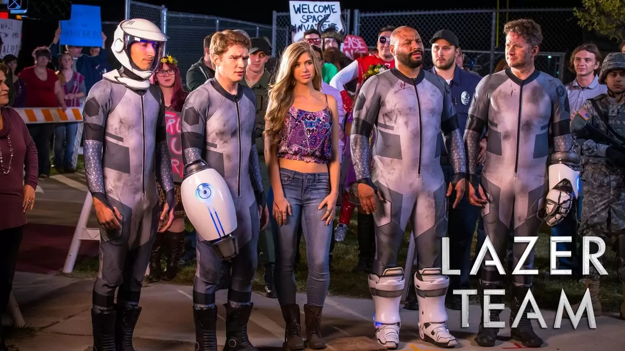 Lazer Team Backdrop