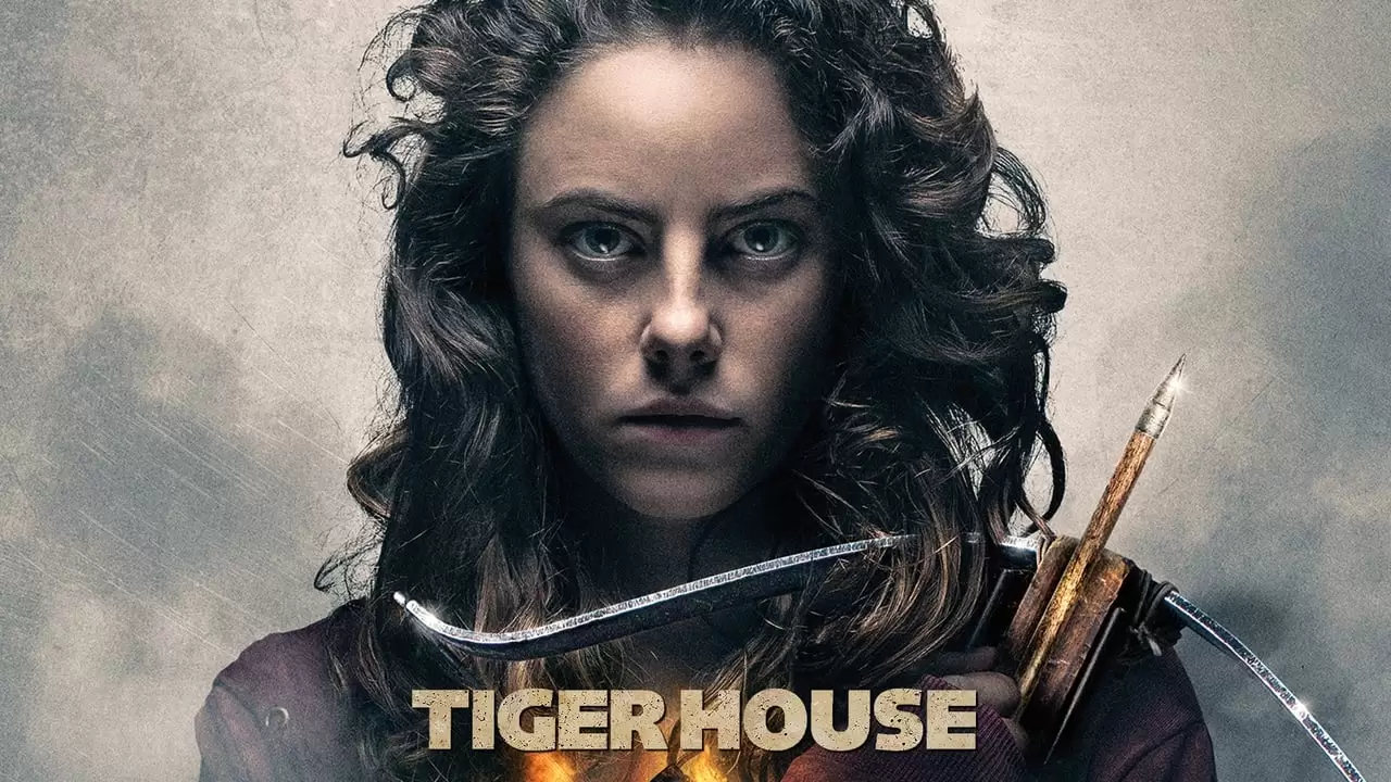 Tiger House Backdrop