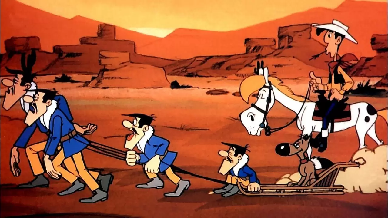 Lucky Luke: The Daltons on the Run Backdrop
