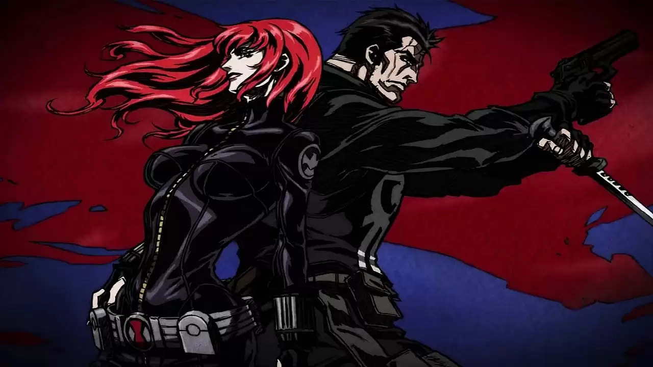 Avengers Confidential: Black Widow & Punisher Backdrop