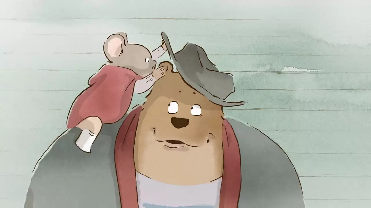 Ernest & Celestine Backdrop