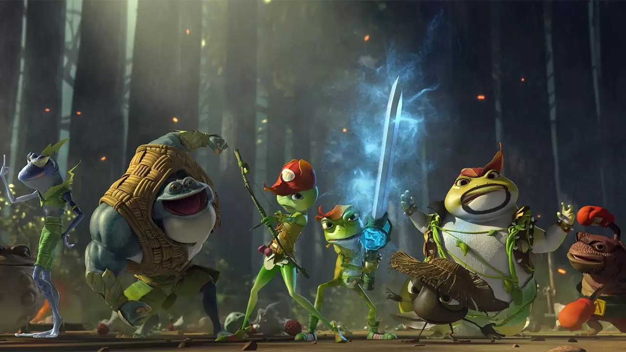 Frog Kingdom Backdrop