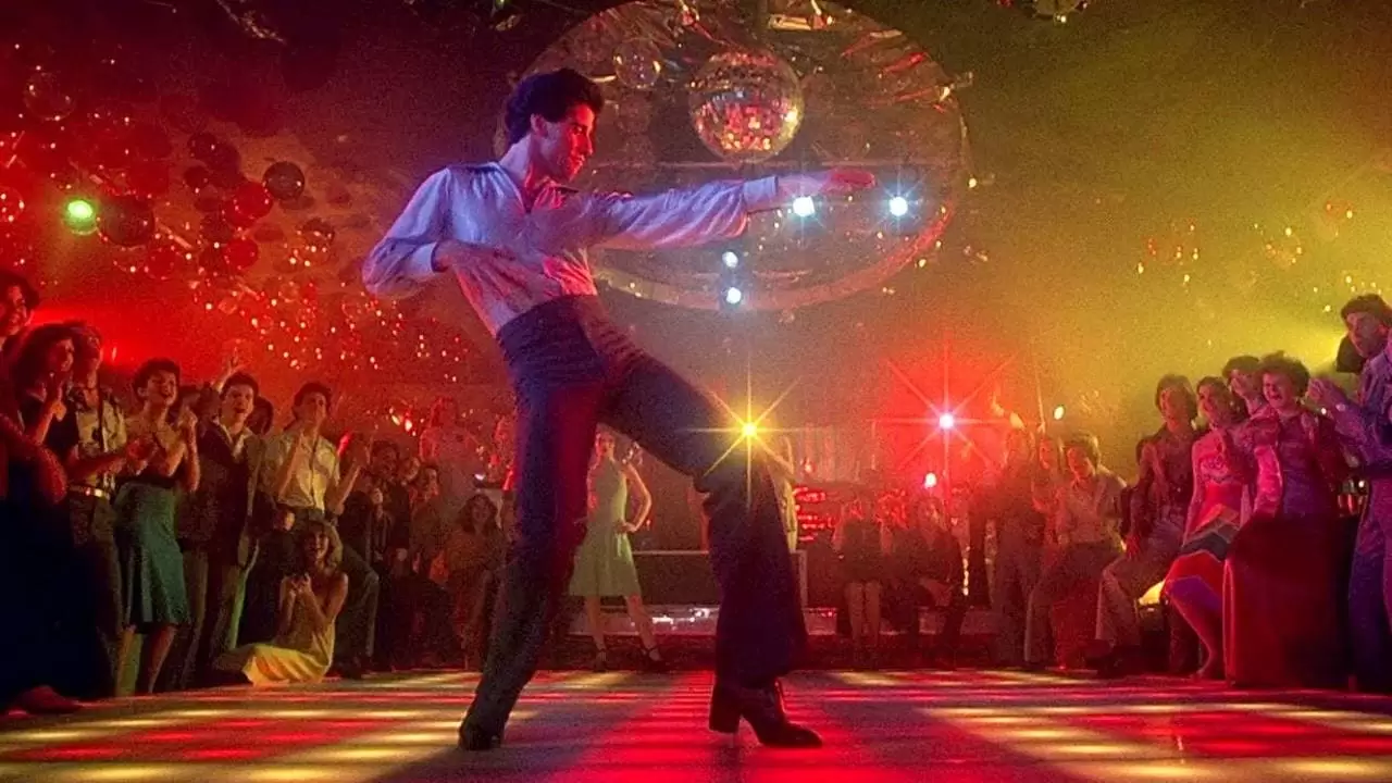 Saturday Night Fever Backdrop