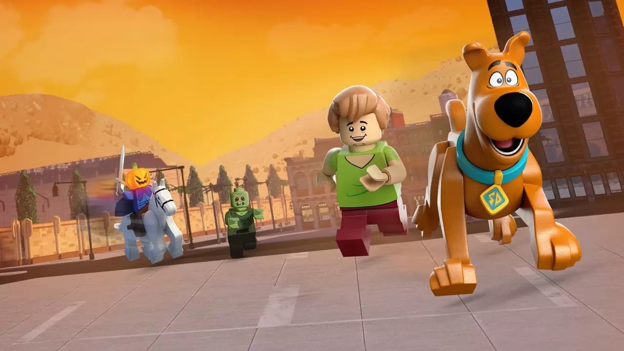Lego Scooby-Doo!: Haunted Hollywood Backdrop