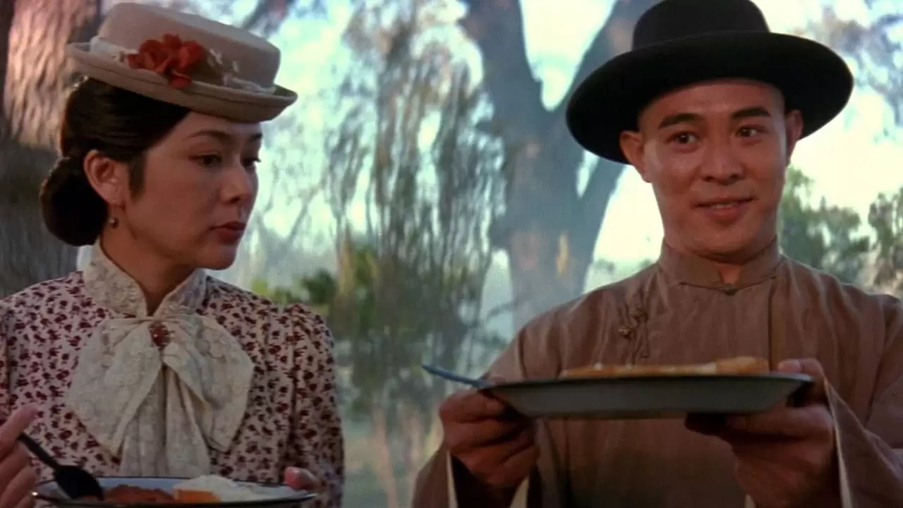 Once Upon a Time in China and America Backdrop