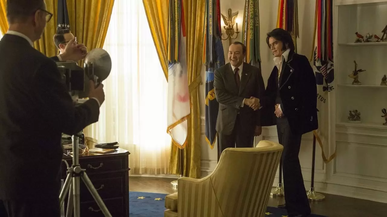 Elvis & Nixon Backdrop