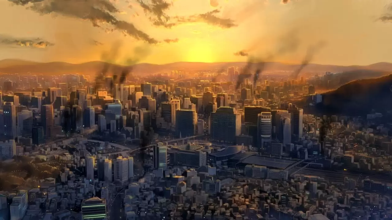 Seoul Station Backdrop