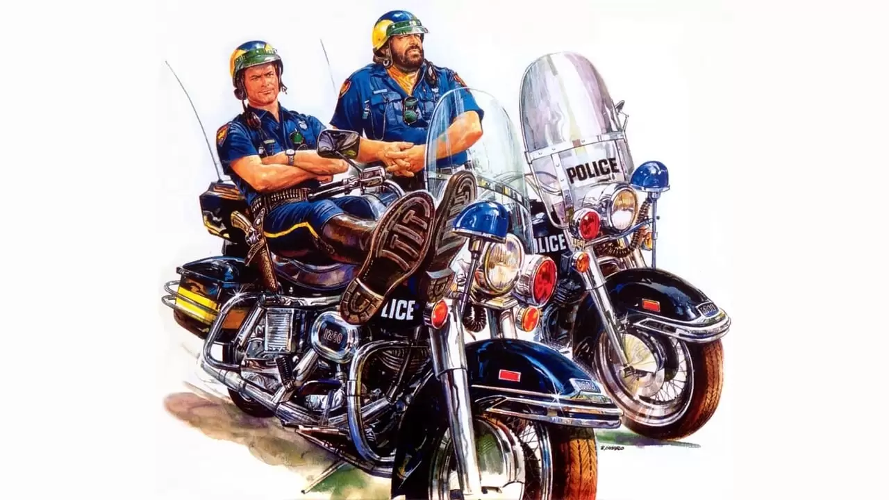 Crime Busters Backdrop