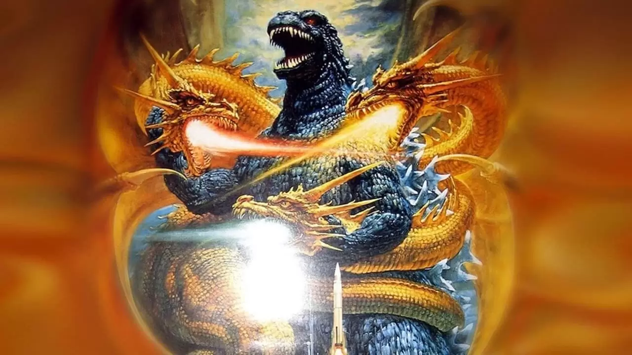 Godzilla vs. King Ghidorah Backdrop
