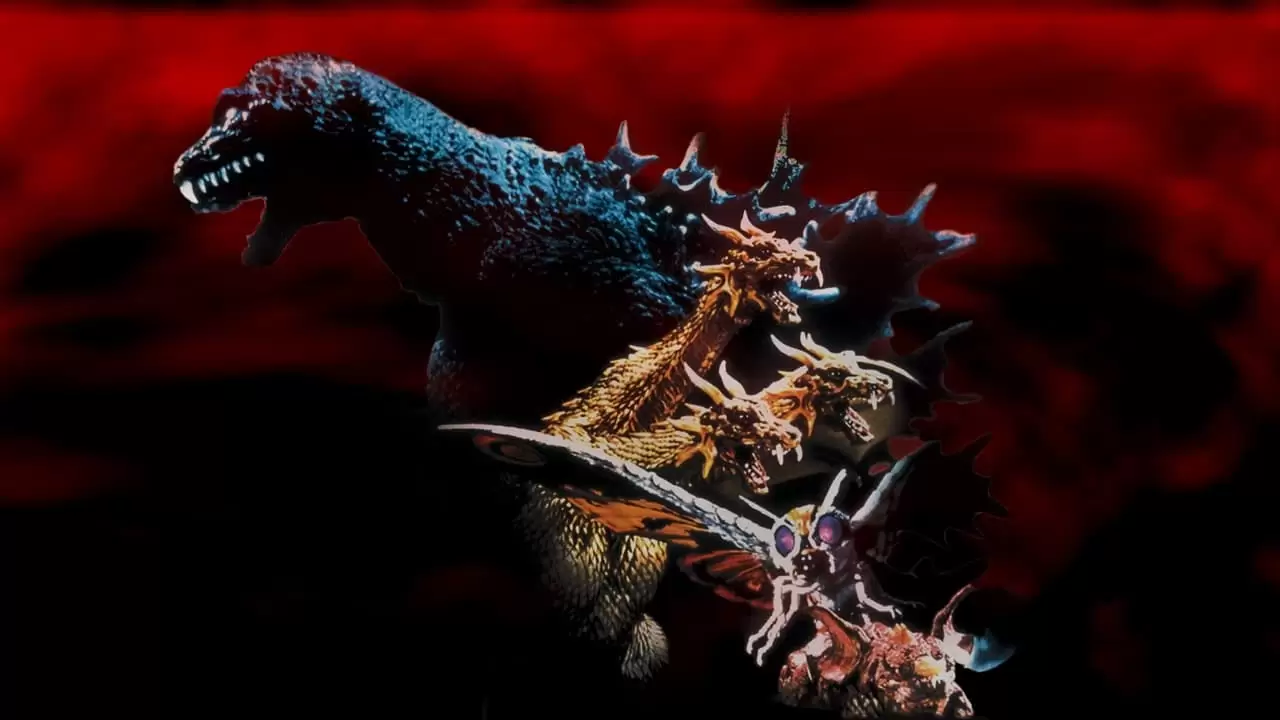 Godzilla, Mothra and King Ghidorah: Giant Monsters All-Out Attack Backdrop