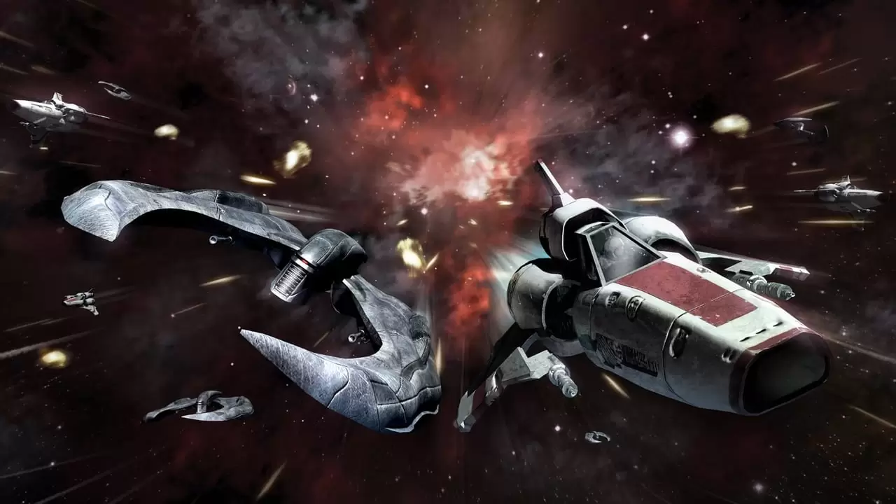 Battlestar Galactica: Blood & Chrome Backdrop