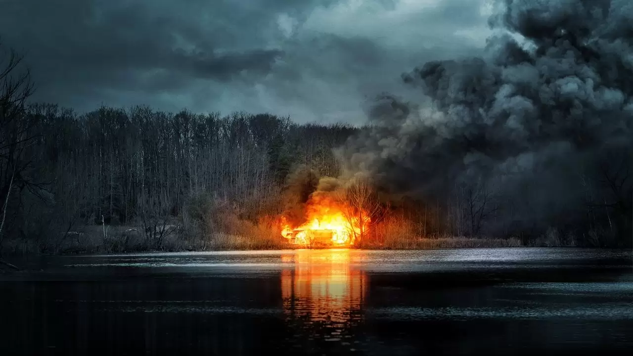 Shimmer Lake Backdrop