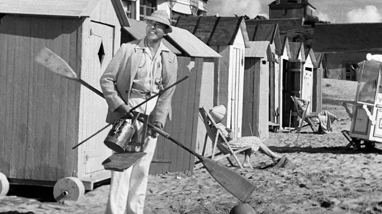 Monsieur Hulot's Holiday Backdrop