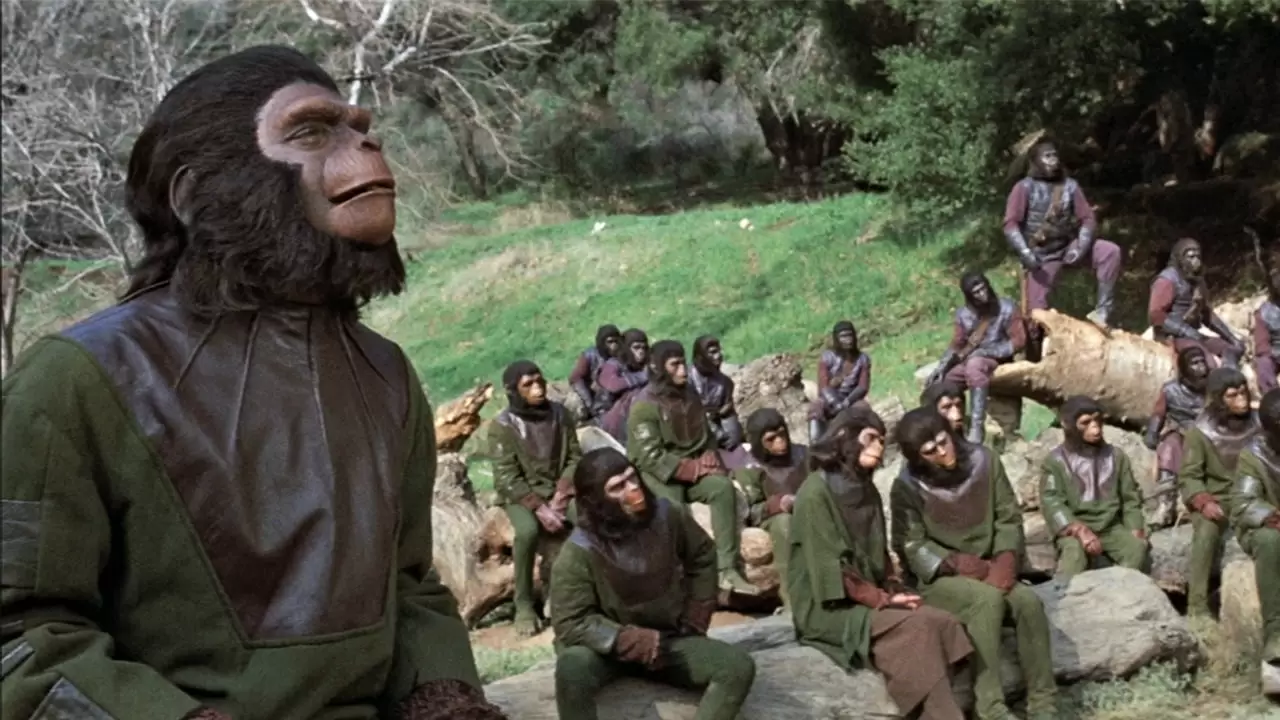 Battle for the Planet of the Apes Backdrop