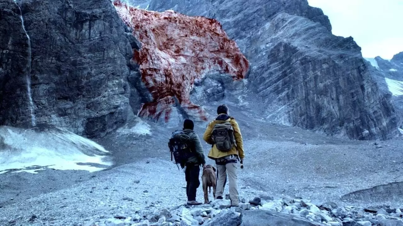 Blood Glacier Backdrop