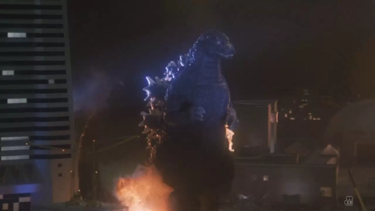 Godzilla vs. Mothra Backdrop