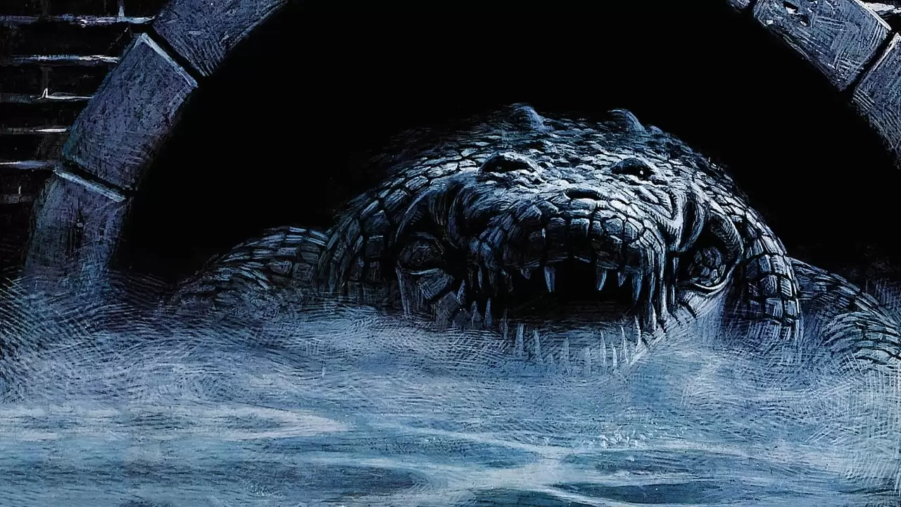 Alligator Backdrop