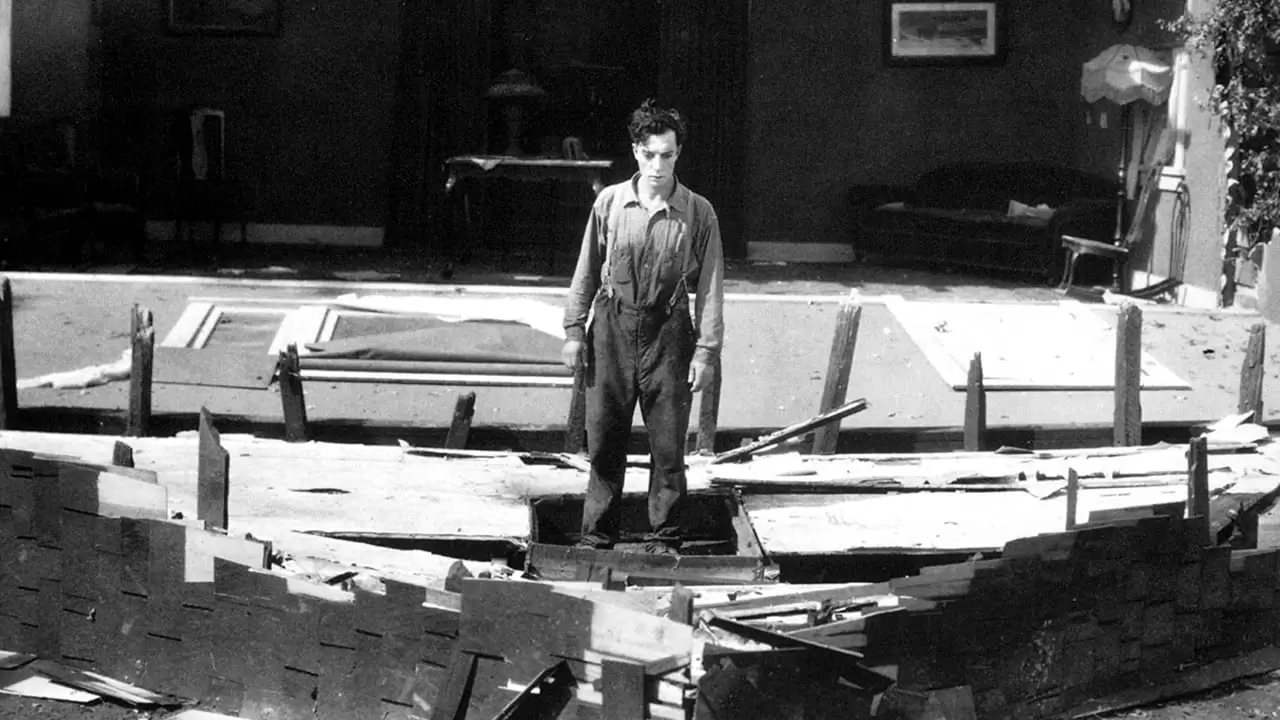 Steamboat Bill, Jr. Backdrop