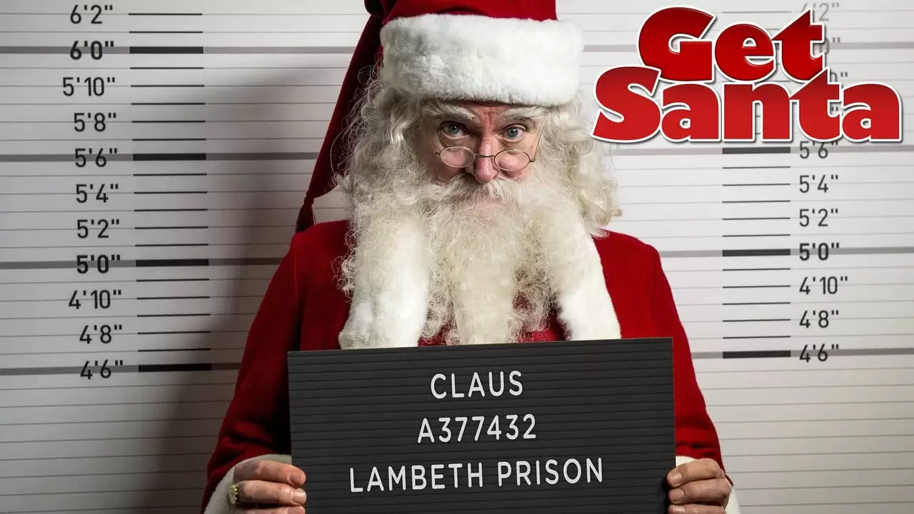 Get Santa Backdrop